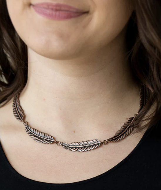 Light Flight Copper Necklace