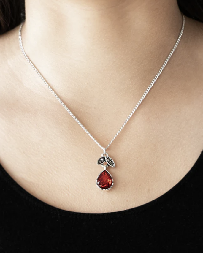 Nice To Meet You Red Necklace