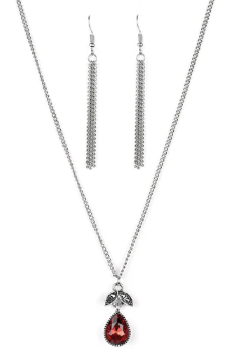 Nice To Meet You Red Necklace