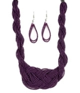 A Standing Ovation Purple Necklace