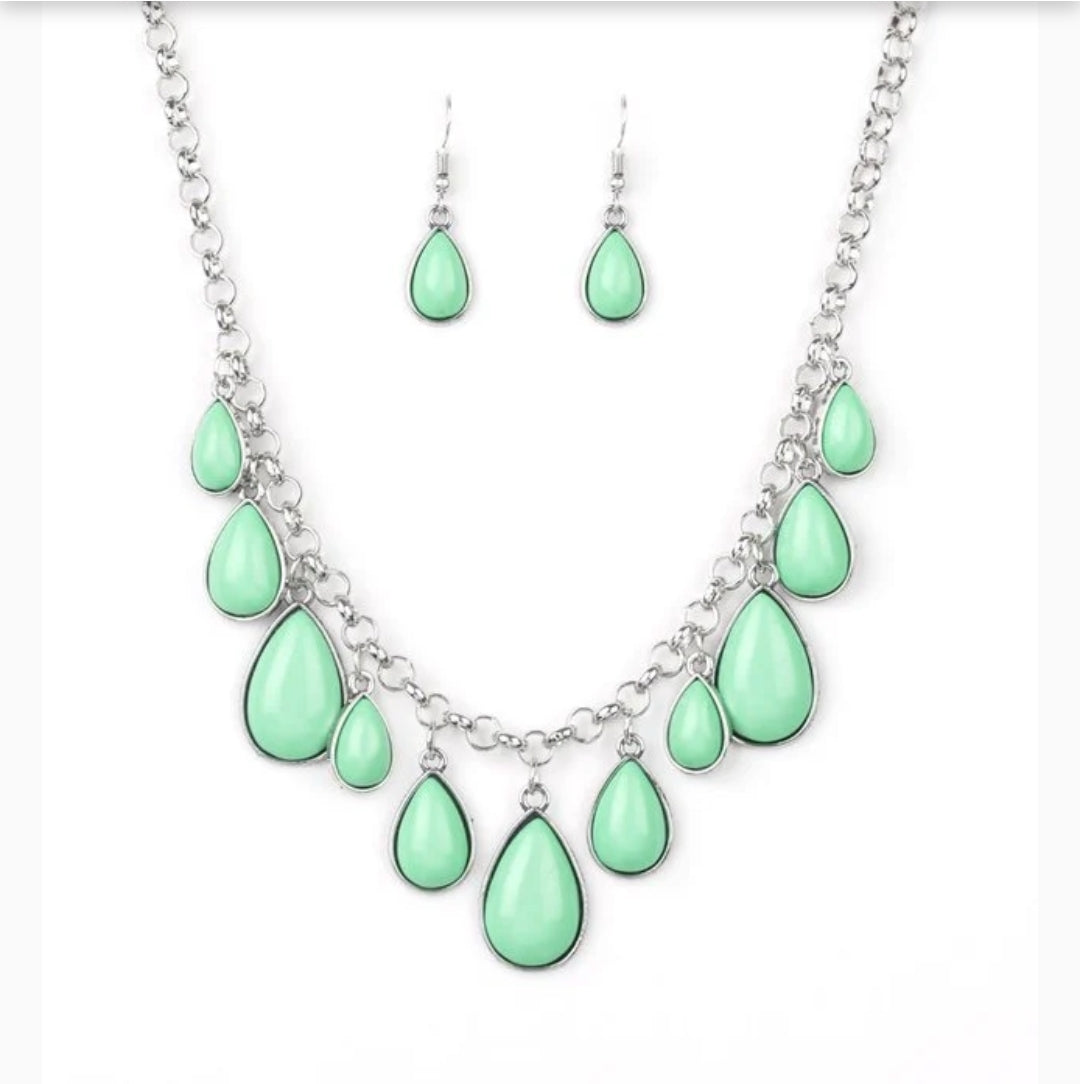 Jaw Dropping Orange Necklace