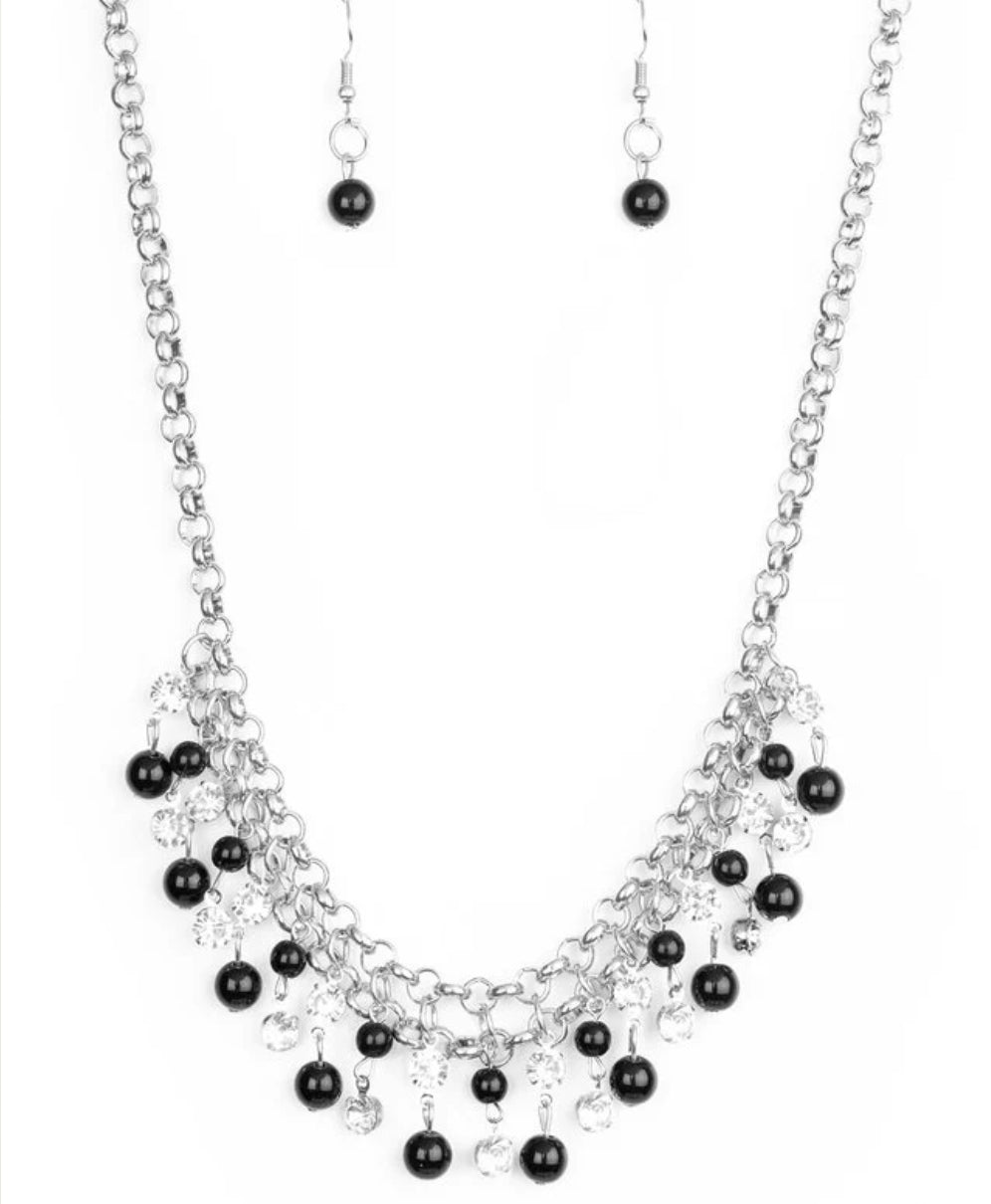 You May Kiss The Bride Blue Necklace