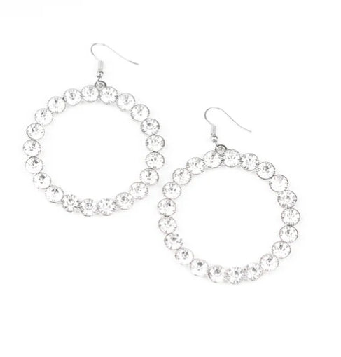 Welcome To The Glam-boree Gold Earring