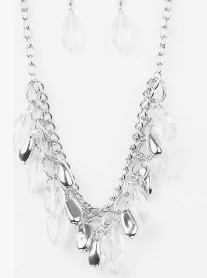 Spring Daydream White Necklace