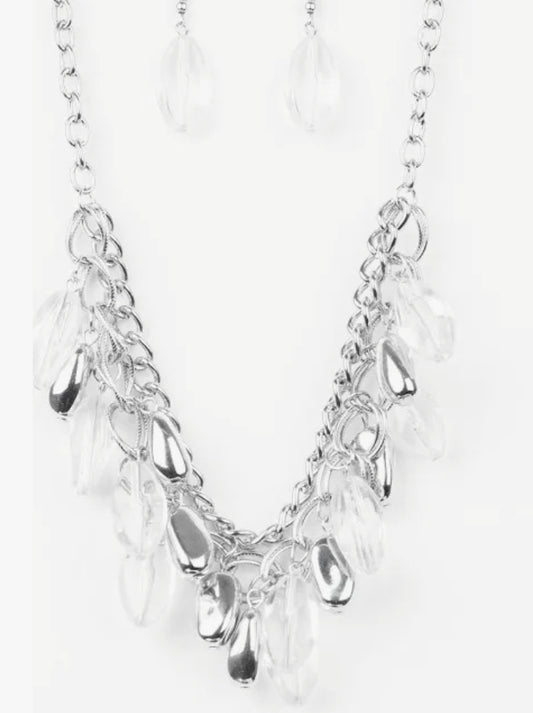 Spring Daydream White Necklace