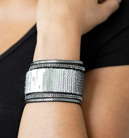 Heads or MERMAID Tails Silver Bracelet