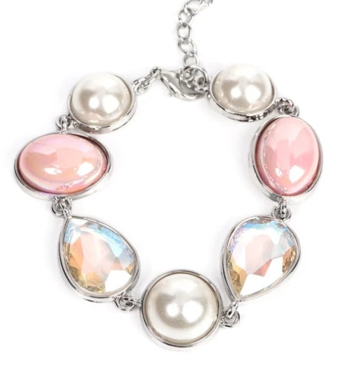 Nostalgically Nautical Pink Bracelet