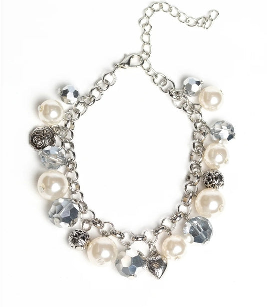 Cupid Couture White Bracelet