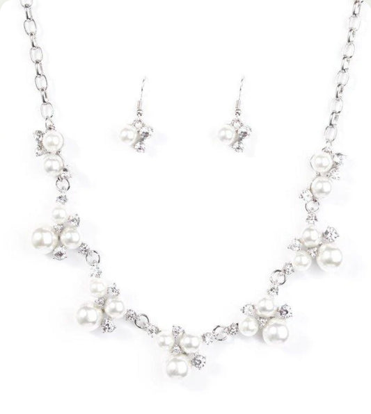 Toast to Perfection White Necklace