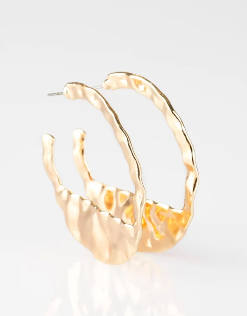 The BEAST Of Me Gold Hoop