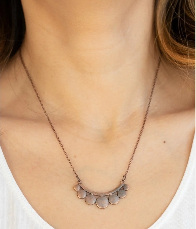 Melodic Metallics Copper Necklace