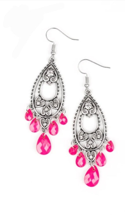 Fashion Flirt Pink Earring