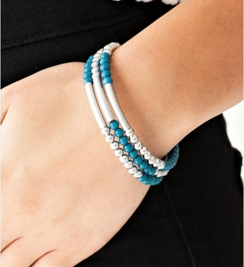 Tourist Trap Blue Bracelet