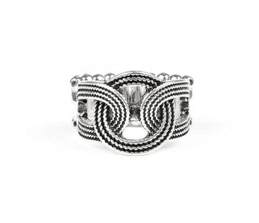 Join Forces Silver Ring