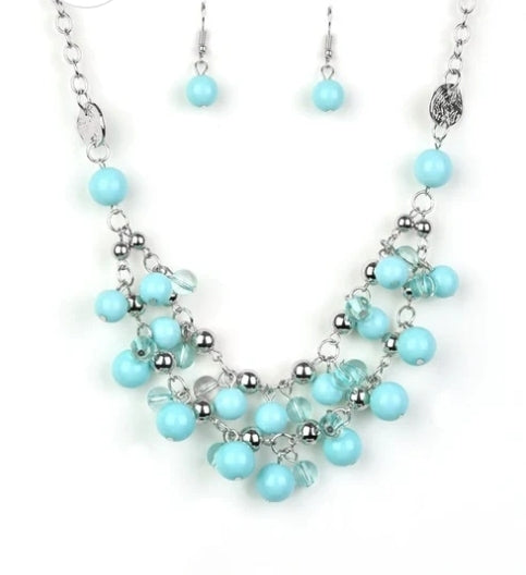 Seaside Soiree Green Necklace
