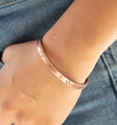Dainty Dazzle Copper Bracelet