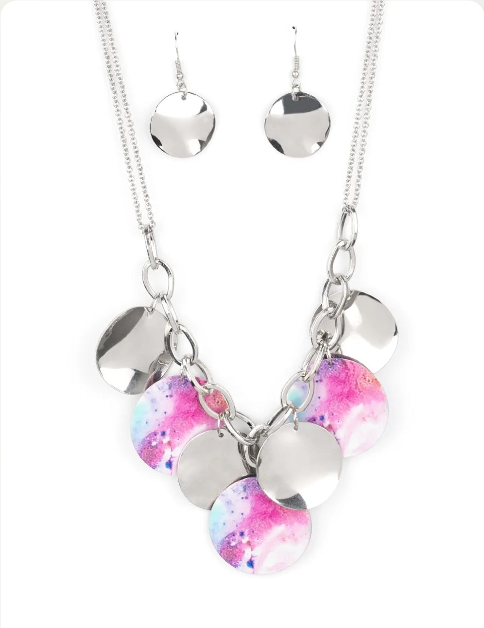 Tie Dye Drama Multi Jewelry Set