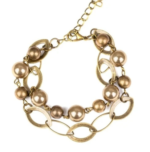 Winner Glimmer Brass Bracelet