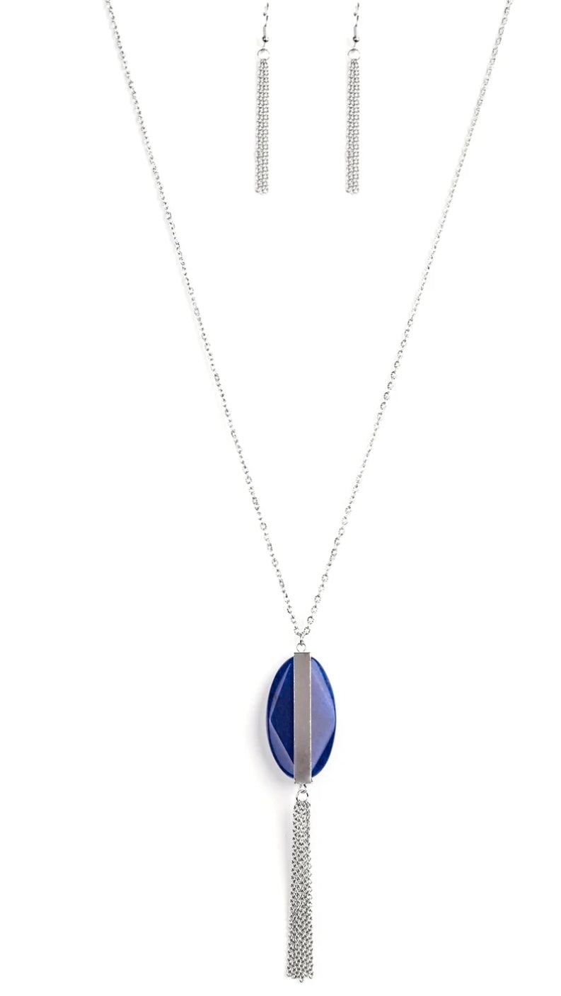Tranquility Trend Blue Necklace