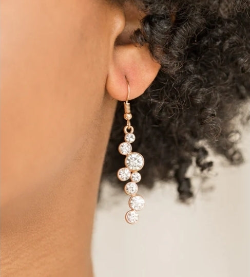 Milky Way Magnificence Earrings Gold