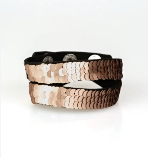 Under The SEQUINS Gold Urban Bracelet