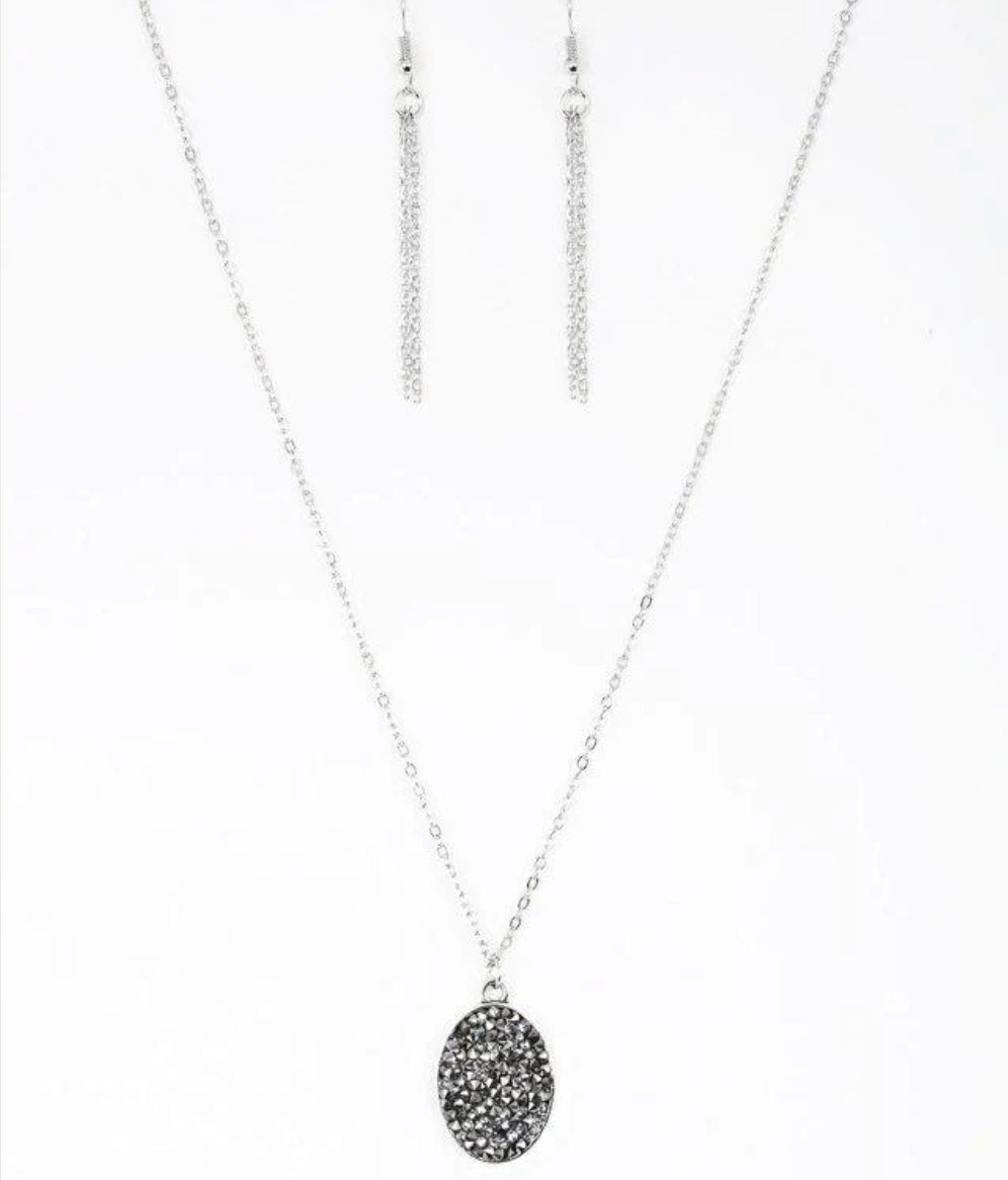 Star Crossed Stargazer Silver Necklace