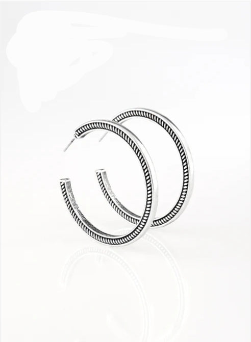 This Is My Tribe Silver Earring