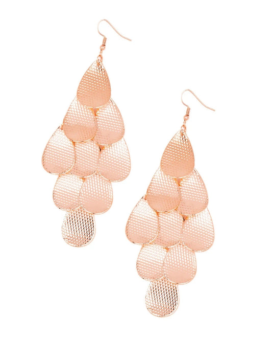 Chime Time Copper Earring