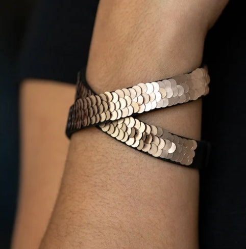 Under The SEQUINS Gold Urban Bracelet