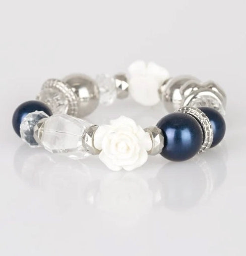 Here I Am Bracelet White