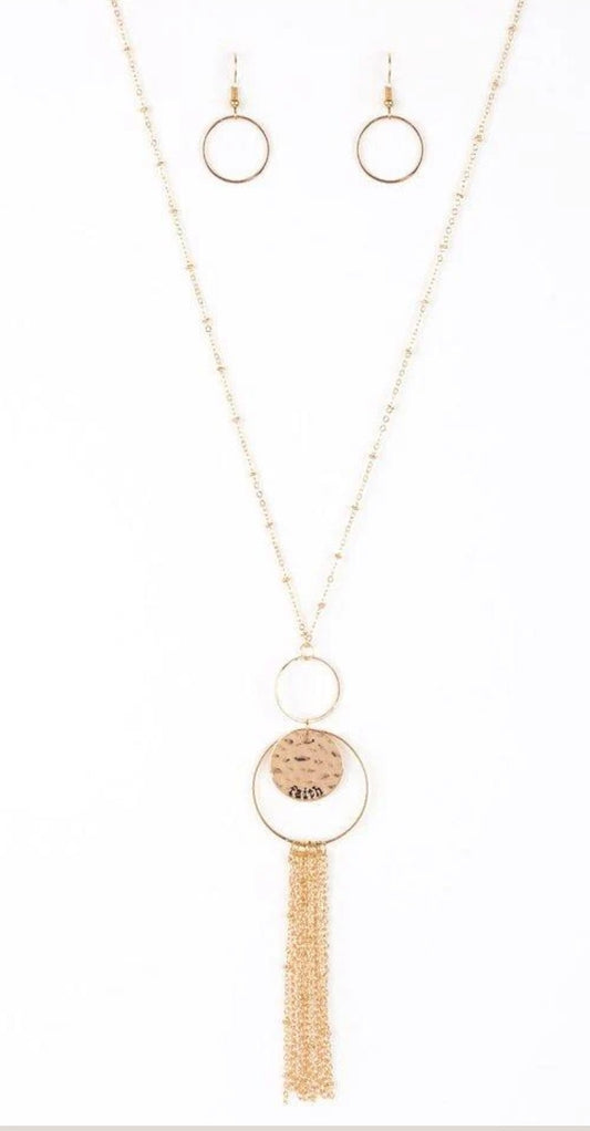 Faith Makes All Things Possible Gold Necklace