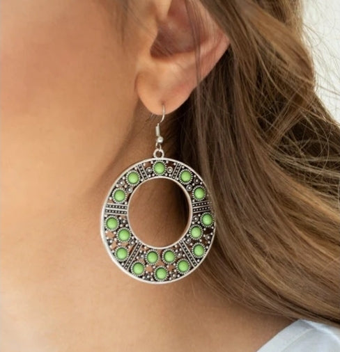 San Diego Samba Green Earring