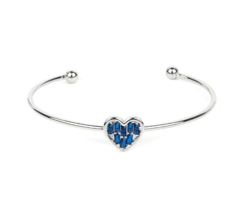 Heart of Ice Silver Bracelet
