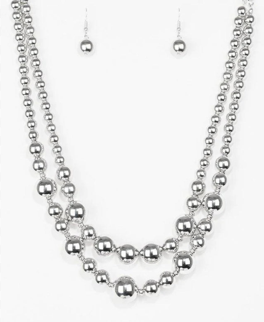 I Double Dare You Black Necklace