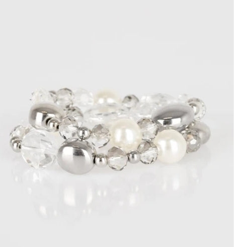 Downtown Dazzle Silver Bracelet