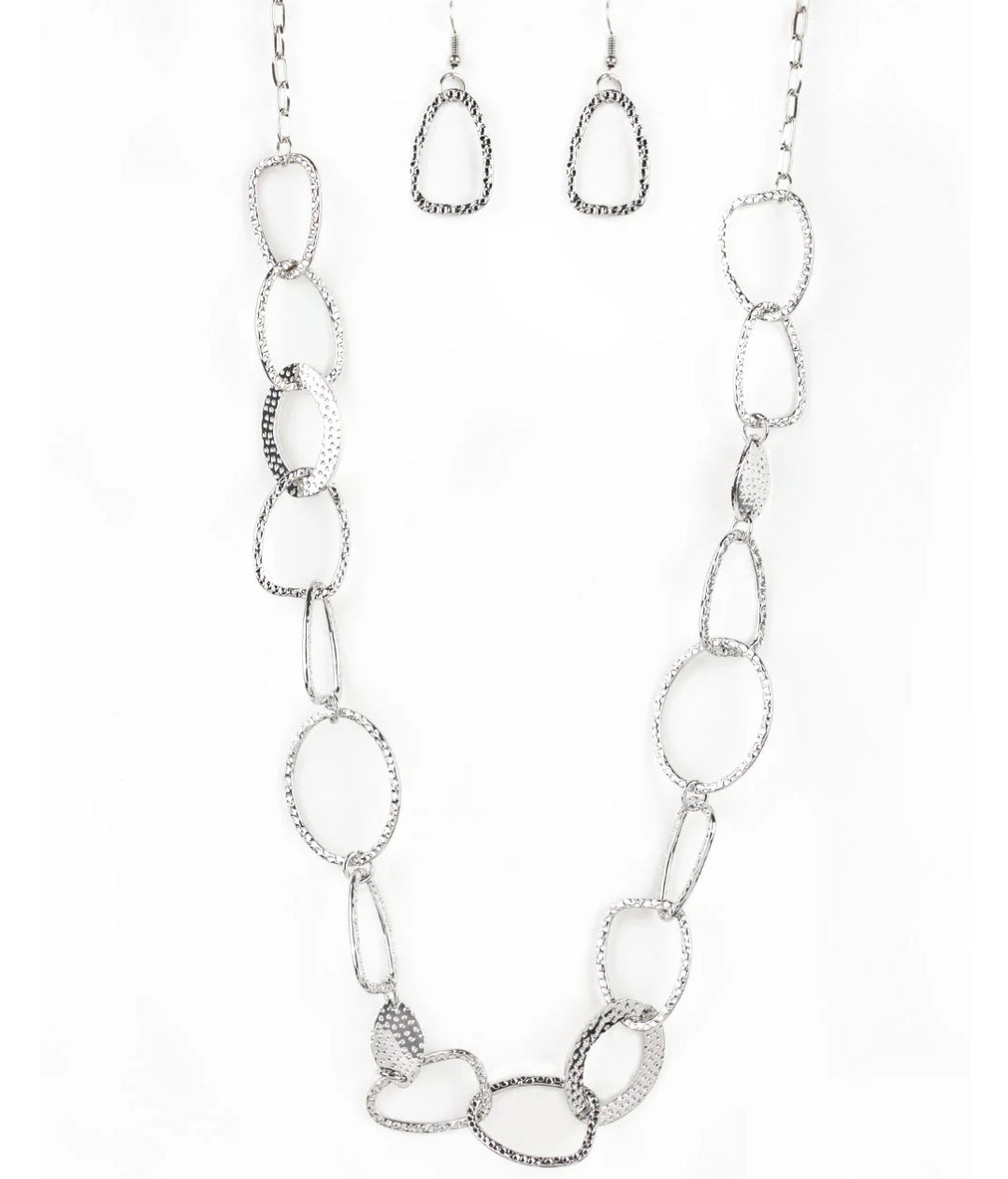 Metro Nouveau Silver Necklace