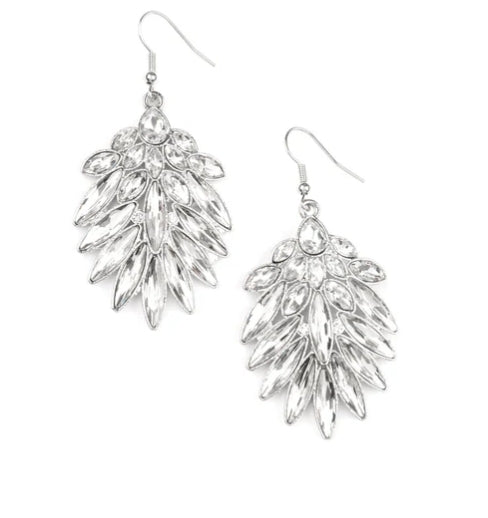 COSMIC-politan White Earring