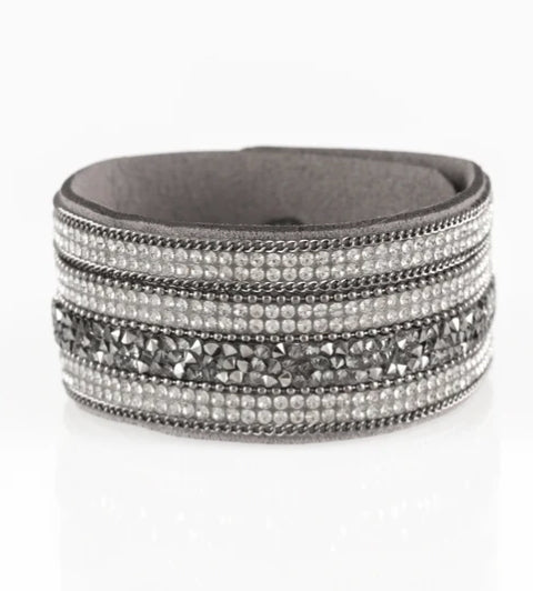 Really Rock Band Silver Bracelet