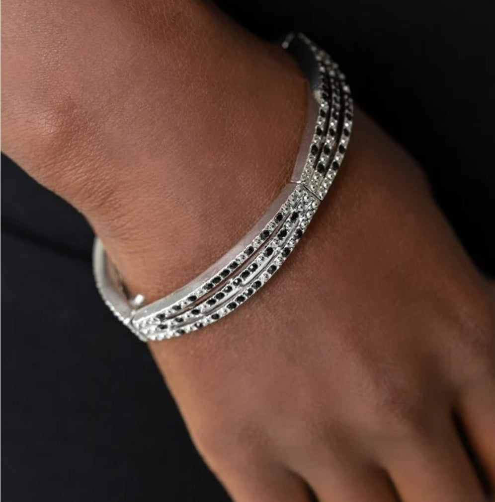 Suburban Scene Black Bracelet