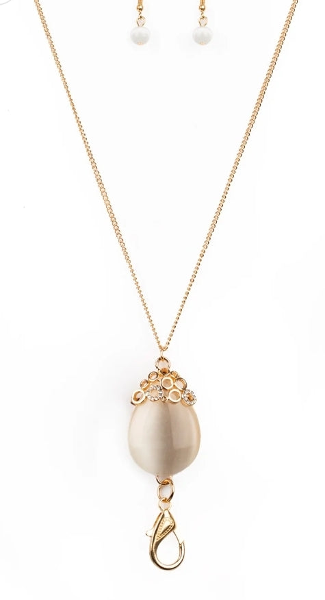 Nightcap and Gown Gold Lanyard