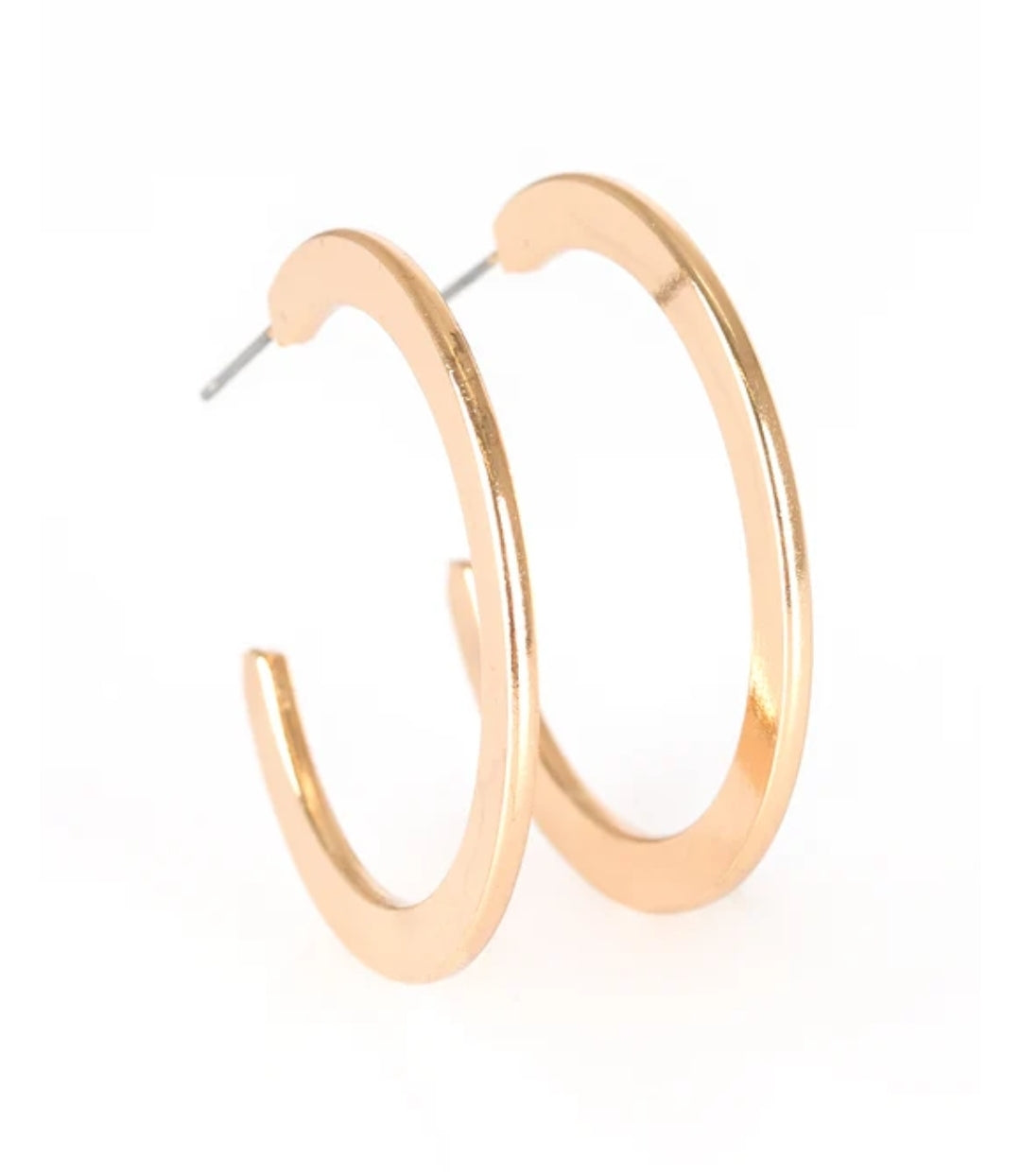 Be All BRIGHT Gold Hoop Earring