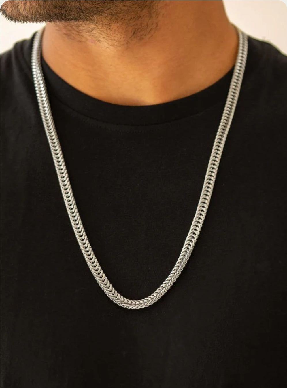Knockout King Silver Urban Necklace