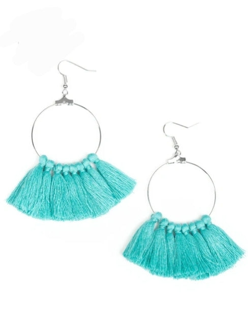 Peruvian Princess Blue Earring