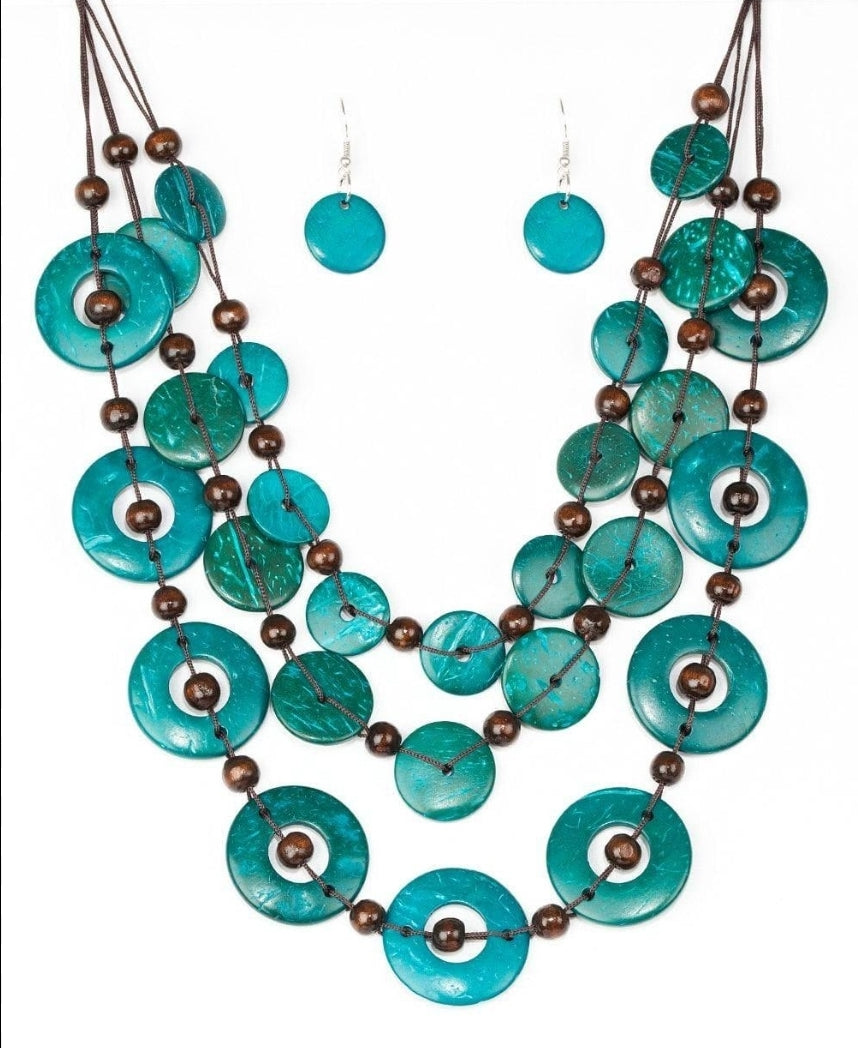 Catalina Coastin Blue Necklace