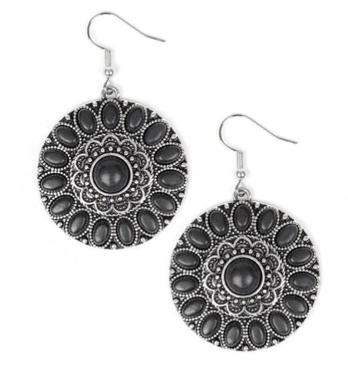 Desert Palette Black Earring