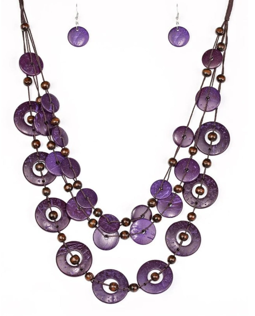 Catalina Coastin Blue Necklace