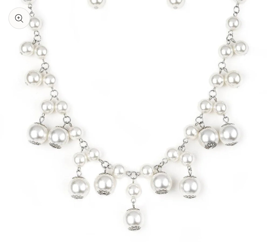 Soon To Be Mrs. White Necklace