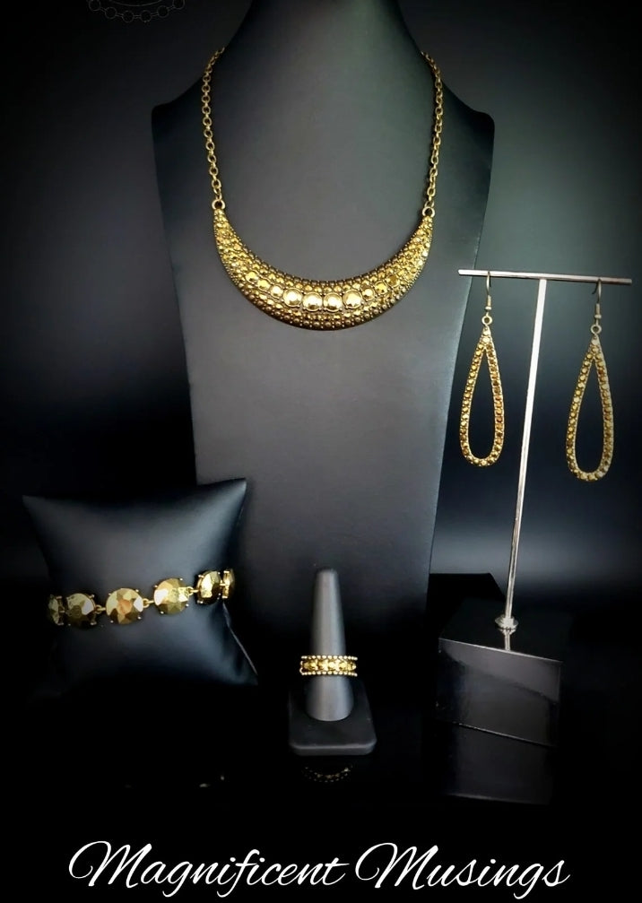 Moon Child Magic Bronze Jewelry Set