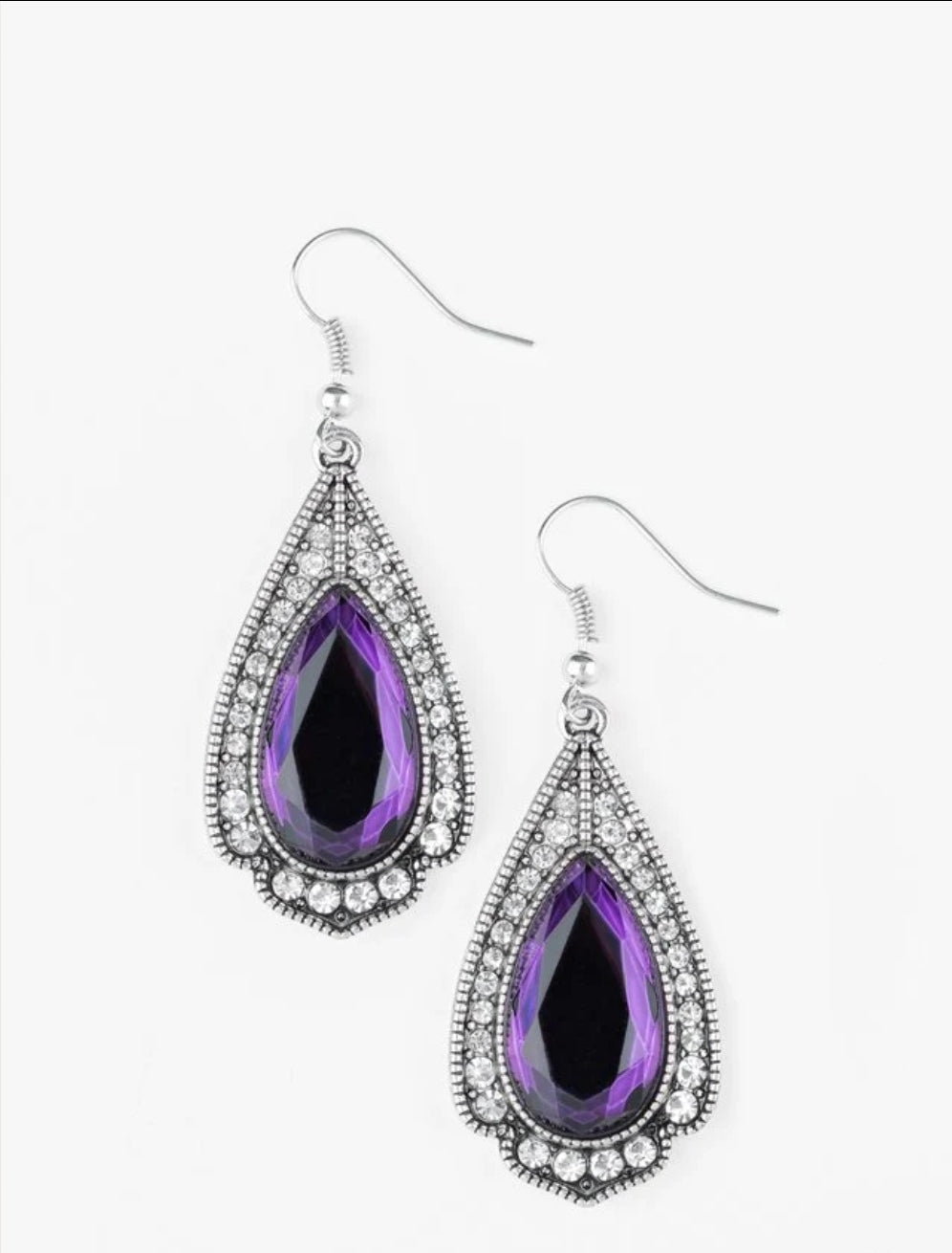 Super Star Stardom Purple Earring