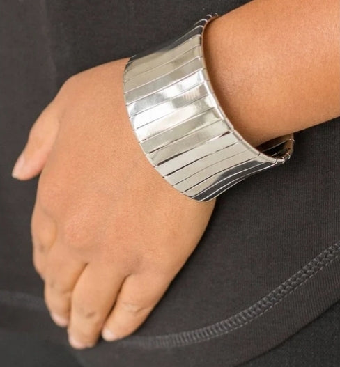 Urban Uptrend Silver Bracelet
